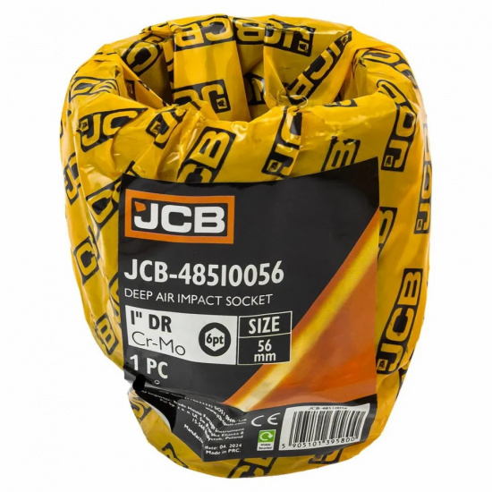 JCB Головка ударная глубокая 1", 55мм (6гр.) JCB-48510055 - 1