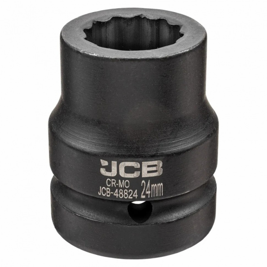JCB Головка ударная 1'', 24мм (12гр.) JCB-48824 - 1