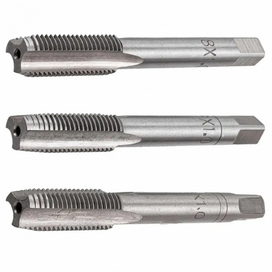 SCHEPPACH Метчик M8x1 (3шт) Sch-TAP8x1 - 1