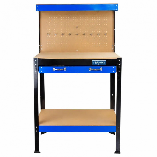 SCHEPPACH Верстак слесарный металлический 800х400х1400мм Sch-TW-WT00301 - 1