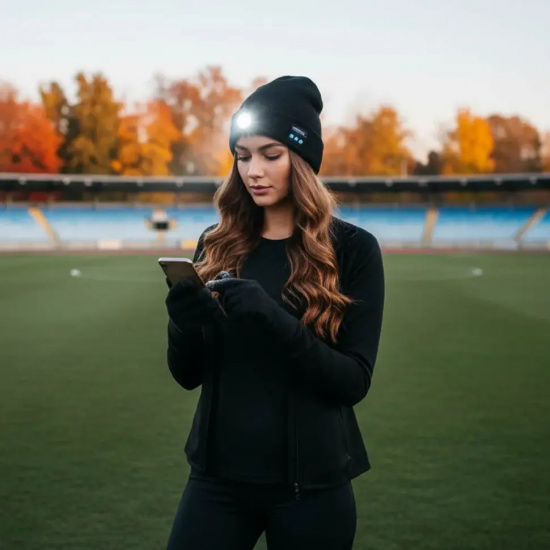 ROCK FORCE Шапка 20х22см (цвет: черный) RF-222(Black) - 1