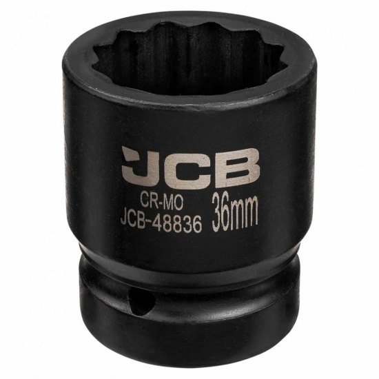 JCB Головка ударная 1'', 36мм (12гр.) JCB-48836 - 1