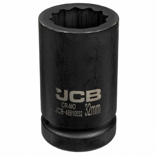 JCB Головка ударная глубокая 1'', 32мм (12гр.) JCB-48810032 - 1