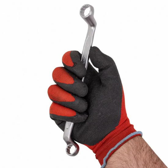 SCHEPPACH Ключи накидные, отогнутые на 75град., набор 6пр. (6х7, 8х9, 10х11, 12х13, 14х15, 16х17мм) Sch-50610P - 1