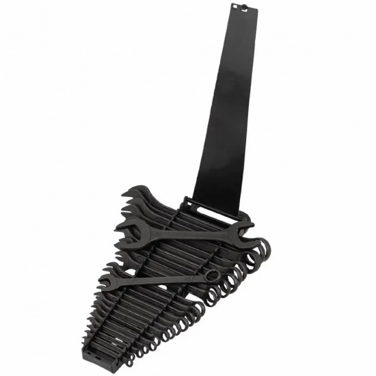 MEGATOOLS Набор ключей комбинированный 25пр. MT-5261P36-41 Black - 1