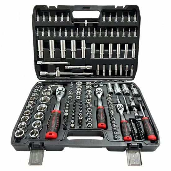 FORCEKRAFT LIGHT Набор инструментов 172пр. 1/4" 3/8" 1/2" 6гр FK LIGHT-41723-5 - 1