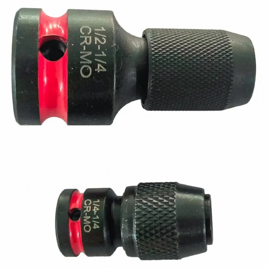 JBC Битодержатели ударные 1/4"(F)х1/4"(F), 1/2"(F)х1/4"(F), набор 2пр. JBC-HW-S28 - 1