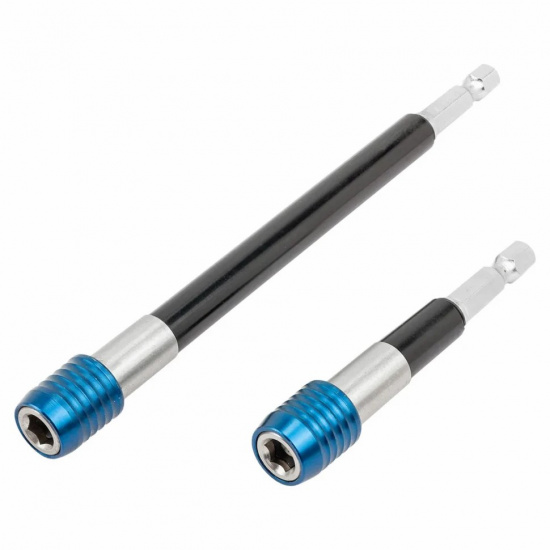 SCHEPPACH Битодержатели для отверточных наконечников 1/4"(F)х1/4"(M) 80мм и 150мм, набор 2пр. Sch-HW-S5 - 1