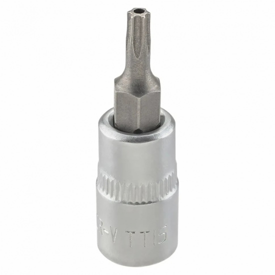 JCB Головка-бита TORX T15H c отверстием, 1/4" JCB-3273215 - 1