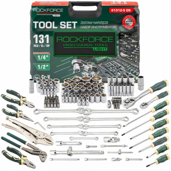 ROCK FORCE LIGHT Набор инструментов 131пр. RF LIGHT-41312-5 DS - 1