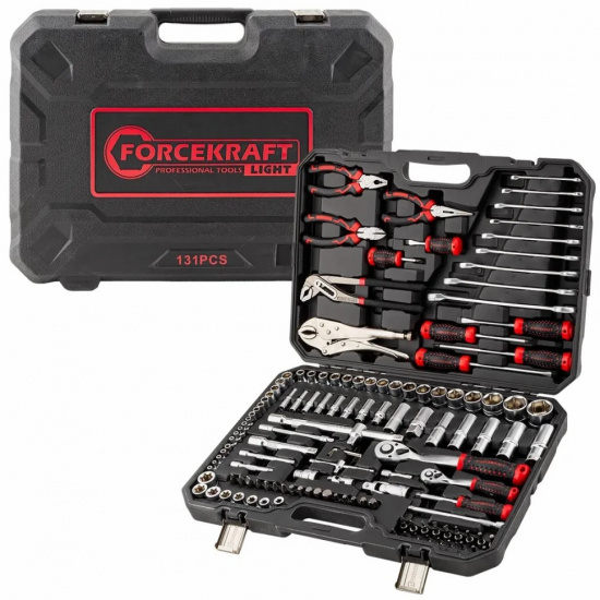 FORCEKRAFT LIGHT Набор инструментов 131пр. FK LIGHT-41312-5 DS - 1