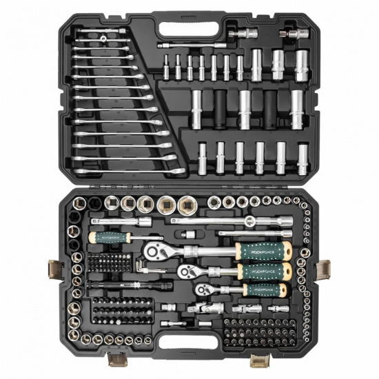 ROCK FORCE LIGHT Набор инструментов 216пр. 1/4", 3/8", 1/2" (6гр.) RF LIGHT-38841L DS - 1