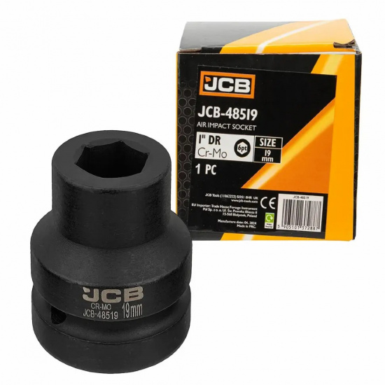 JCB Головка ударная 1", 19мм (6гр.) JCB-48519 - 1
