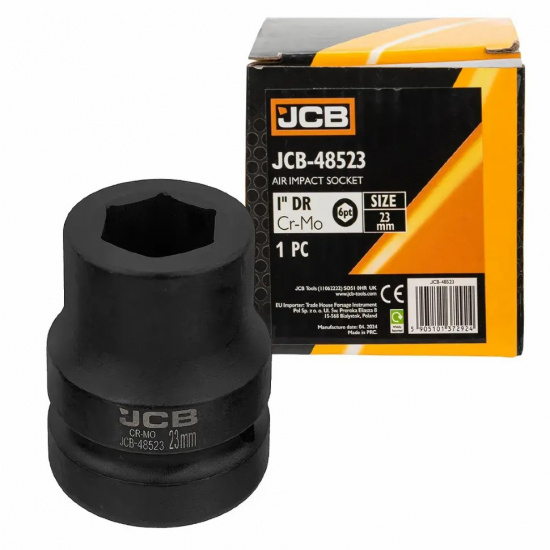 JCB Головка ударная 1", 23мм (6гр.) JCB-48523 - 1