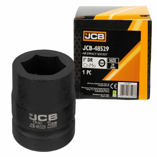 JCB Головка ударная 1", 29мм (6гр.) JCB-48529 - 1