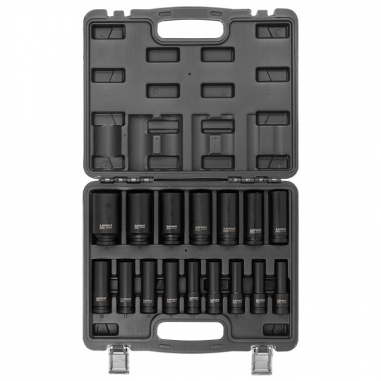 ILOFORCE Набор головок глубоких ударных 16пр. 1/2" 6pt IF-4167-5MPB - 1