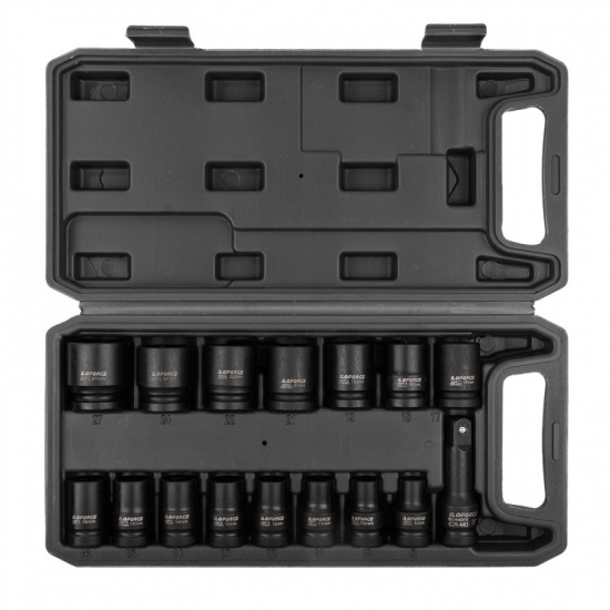 ILOFORCE Набор головок ударных 16пр. 1/2" 6pt IF-4179-5MPB - 1