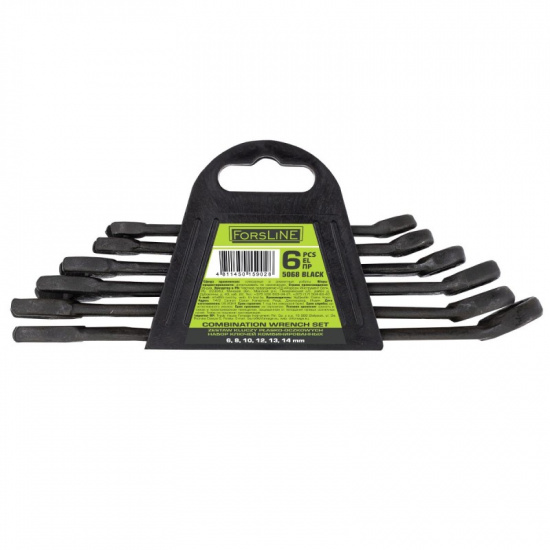 FORSLINE Набор ключей комбинированных 6пр. FL-5068 BLACK - 1
