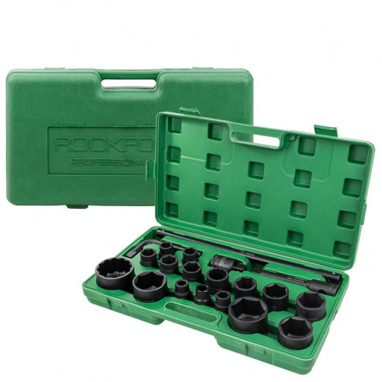 ROCK FORCE Набор инструментов 20пр. 3/4", 1" RF-6204-5MPB - 1
