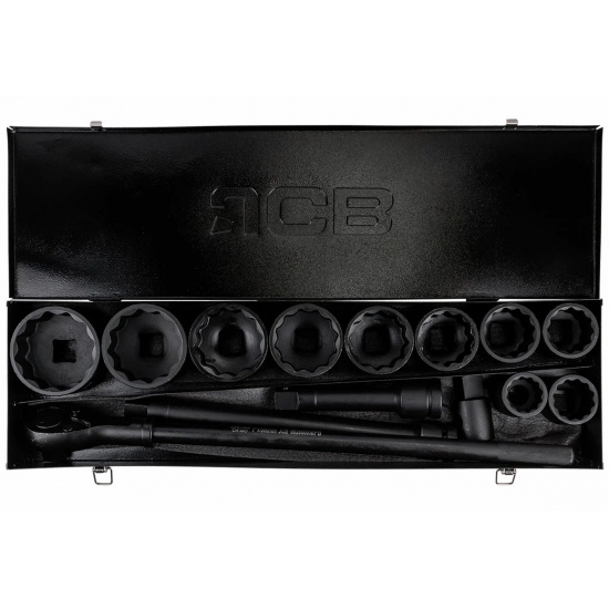 JCB Набор инструментов ударных 15пр., 1" (12гр.) JCB-8141-9MPB - 1