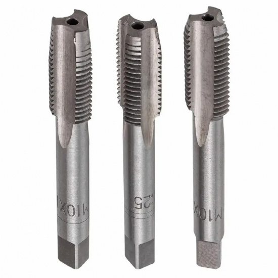 SCHEPPACH Метчик M10x1,25 (3шт) Sch-TAP10x1,25 - 1