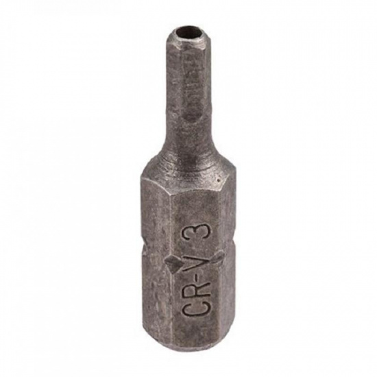 ROCK FORCE Бита 6-гранная 6ммх25ммL, 1/4'' с отверстием RF-124S2506 - 1