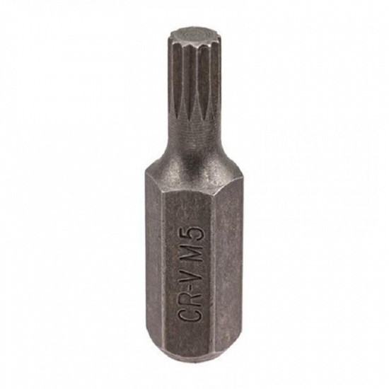 ROCK FORCE Бита SPLINE 12-гранная M5х30ммL RF-1583005 - 1