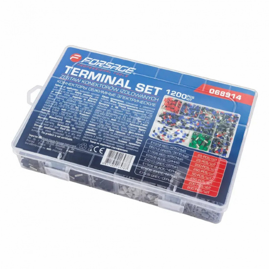 FORSAGE Коннекторы обжимные электрические 1200шт. F-068914 - 1