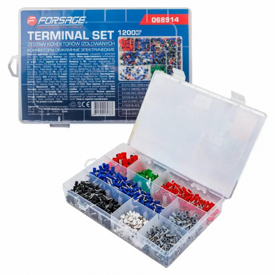 FORSAGE Коннекторы обжимные электрические 1200шт. F-068914 - 1