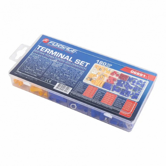 FORSAGE Коннекторы обжимные электрические 160шт. F-6891 - 1