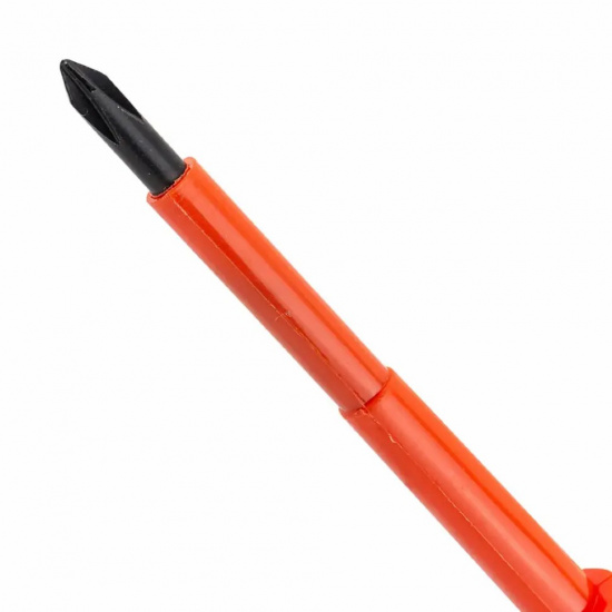 WMC TOOLS Отвертка крестообразная диэлектрическая PX1x80мм WMC-PH117580R - 1