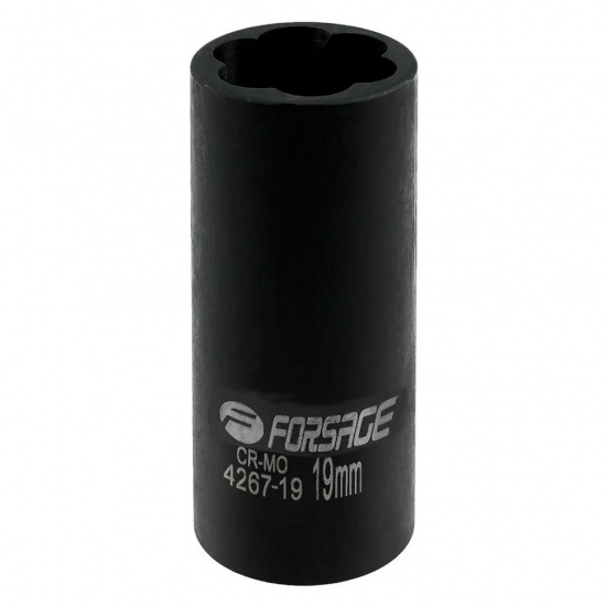 FORSAGE Головка ударная двухсторонняя 1/2", 19мм (6гр.) F-4267-19 - 1