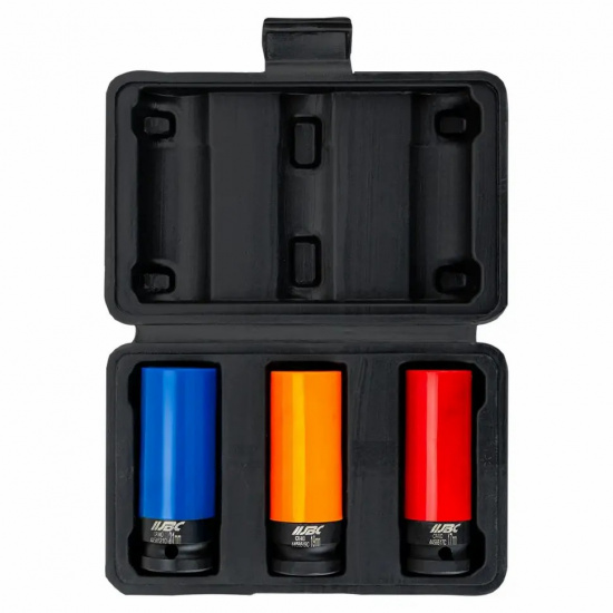JBC Головки ударные тонкостенные, набор 3пр., 1/2" (6гр.) JBC-4032C - 1