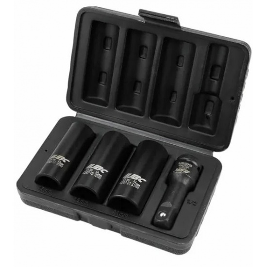 JBC Головки ударные двухсторонние, набор 4пр., 1/2" (6гр.) JBC-4267 - 1