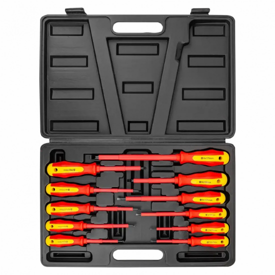 FORCEKRAFT Отвертки диэлектрические, набор 11пр. FK-20712 - 1