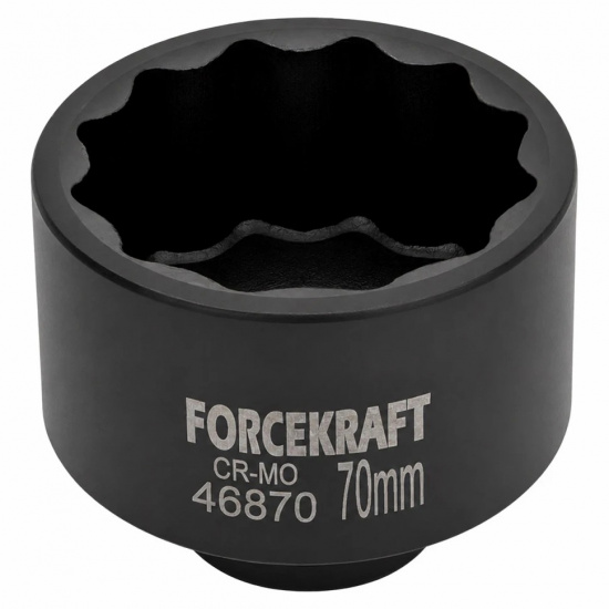 FORCEKRAFT Головка ударная 70мм 3/4" 12гр. FK-46870 - 1