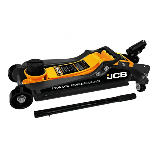 JCB Домкрат подкатной гидравлический низкопрофильный 3т с поворотной ручкой JCB-T825010 - 1