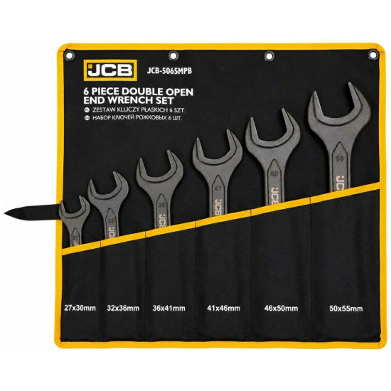 JCB Набор ключей рожковых 6пр. JCB-5065MPB - 1