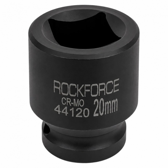 ROCK FORCE Головка ударная торцевая 4-гранная 1/2", 20мм RF-44120 - 1
