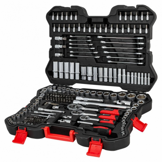FORCEKRAFT Набор инструментов 216пр. 1/4", 3/8", 1/2" FK-38841 EURO - 1