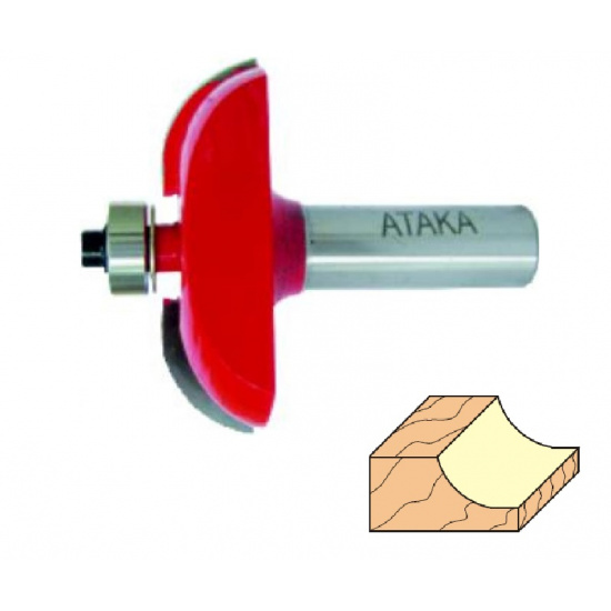 АТАКА Фреза Атака кромочная филенчатая D50,8/ф12,7/H13 - 1