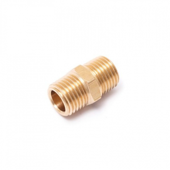 PARTNER Соединитель резьбовой наруж. резьба 1/4"x1/4" MM04/04 - 1