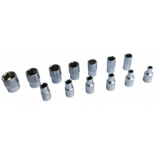 FORSAGE 1/4" Набор инструмента 46пр. (6-гран.)(4-14мм) F-2462-5 - 1