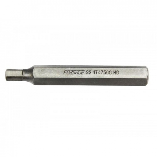 FORSAGE 10мм бита 6-гранная 75ммL 8мм F-1747508 - 1