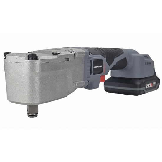 Аккумуляторный бесщеточный угловой гайковерт PROFIPOWER CNDTW-18B (1/2" 18В,Li-ion-2шт, 2.0Ач, 440Нм,адаптер для бит,З/У, в коробке) E0127 - 1