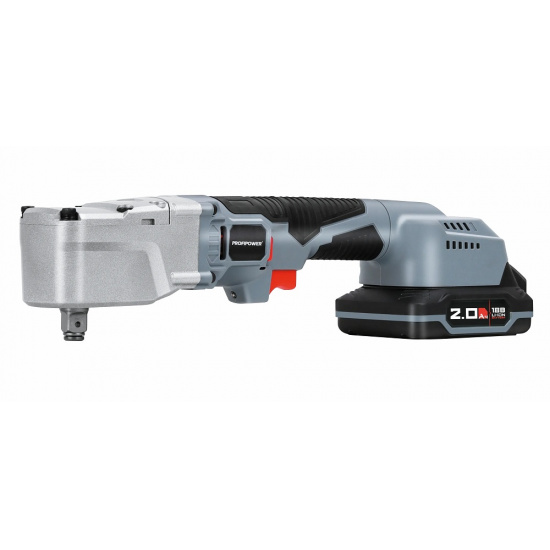 Аккумуляторный бесщеточный угловой гайковерт PROFIPOWER CNDTW-18B (1/2" 18В,Li-ion-2шт, 2.0Ач, 440Нм,адаптер для бит,З/У, в коробке) E0127 - 1