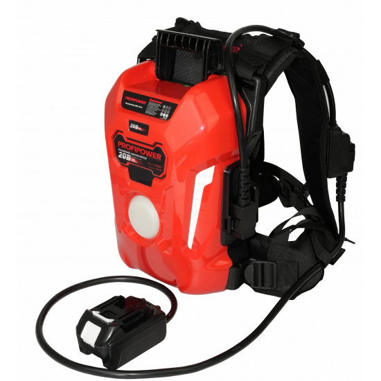 Аккумулятор ранцевый PROFIPOWER T7-02 60Ач (20В,Li-ION,60Ач,1200Вт/ч) E0370 - 1
