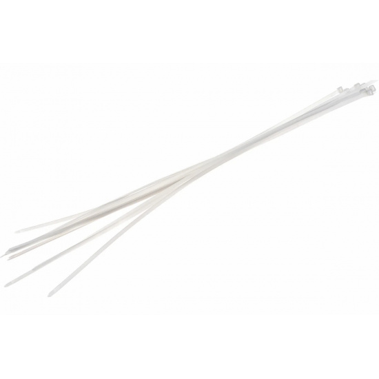 ЭВРИКА Хомут пластиковый ER-08752 белый 8.0x750мм универсальный (25шт) - 1
