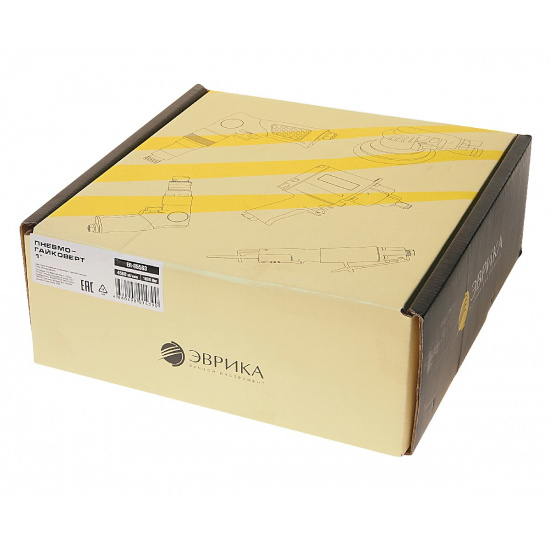 ЭВРИКА Пневмогайковерт ER-85563 1", 1600Нм, 4600 об/мин - 1