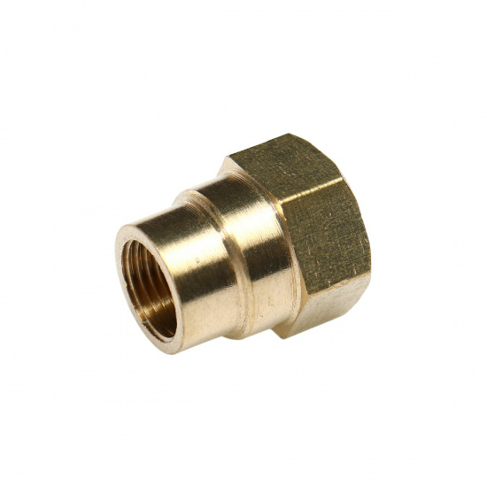 ЭВРИКА Соединитель резьбовой ER-FF04/02:внутр. резьба 1/4"x1/8" - 1